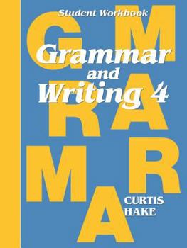 Paperback Grammar & Writing Student Workbook Grade 4 Book