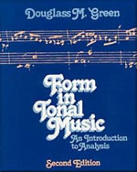 Hardcover Form in Tonal Music: An Introduction to Analysis Book