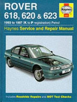 Paperback Rover 618, 620 and 623 Service and Repair Manual Book