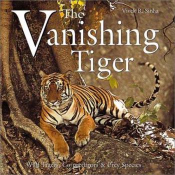 Hardcover The Vanishing Tiger: Wild Tigers, Co-Predators & Prey Species Book