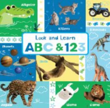 Board book Look and Learn ABC and 123 Book