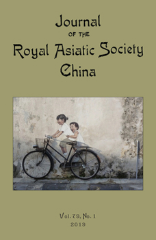 Paperback Journal of the Royal Asiatic Society China Book