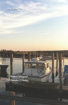 Paperback My Journal Martha's Vineyard Menemsha Harbor Cover Book