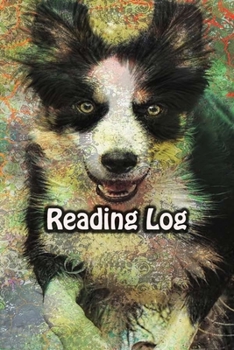 Reading Log: Book Review Journal Notebook Gift For Book Lovers Adults Boys Girls Kids - Reader Record and Share | Dog Running Cover
