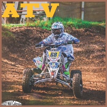 Paperback ATV 2021 Wall Calendar: Official QUAD Wall Calendar 2021 Book