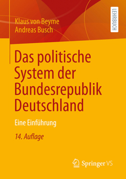 Paperback Das Politische System Der Bundesrepublik Deutschland: Eine Einführung [German] Book