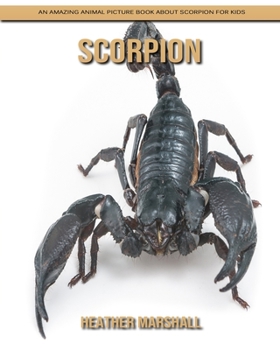 Paperback Scorpion: An Amazing Animal Picture Book about Scorpion for Kids Book