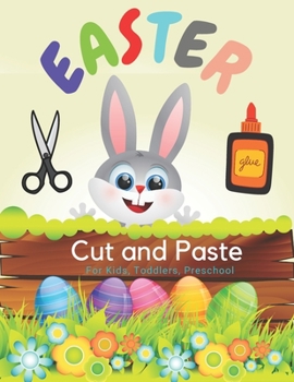 Paperback Easter Cut and Paste: Funy Games for Kids & Toddlers & Preschool Book