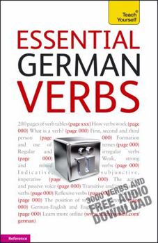 Paperback Essential German Verbs: A Teach Yourself Guide Book