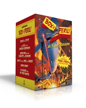 Paperback A Box of Peril! (Boxed Set): Whales on Stilts!; The Clue of the Linoleum Lederhosen; Jasper Dash and the Flame-Pits of Delaware; Agent Q, or the Sm Book