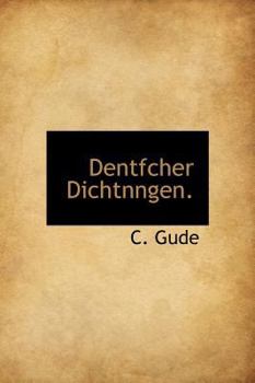 Hardcover Dentfcher Dichtnngen. [German] Book