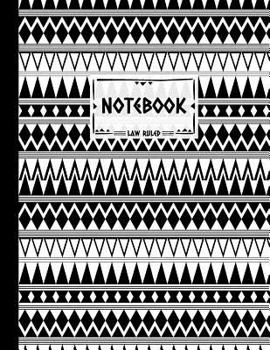 Paperback Notebook - Law Ruled: College Ruled Composition Book with Wide Margin (3" from the left edge of the paper) Soft Cover 8.5" x 11" (21.59 x 27 Book