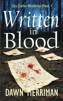 Paperback Written in Blood: A Private Investigator Small Town Mystery Book