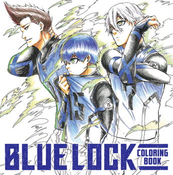 Paperback Blue Lock Coloring Book