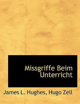 Paperback Missgriffe Beim Unterricht [German] Book