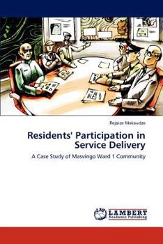 Paperback Residents' Participation in Service Delivery Book