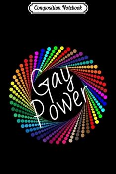 Paperback Composition Notebook: Gay power LGBTQ Gay Pride Journal/Notebook Blank Lined Ruled 6x9 100 Pages Book