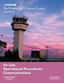 Paperback The Private Pilot's Licence Course: Air Law, Operational Procedures, Communications Book