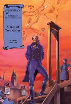 Paperback A Tale of Two Cities Graphic Novel (Saddleback's Illustrated Classics) Book