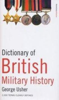 Hardcover Dictionary of British Military History Book