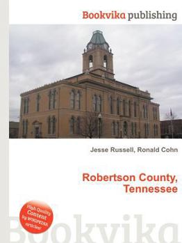 Paperback Robertson County, Tennessee Book