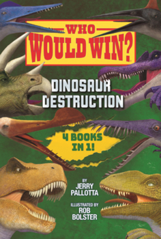 Library Binding Dinosaur Destruction Book