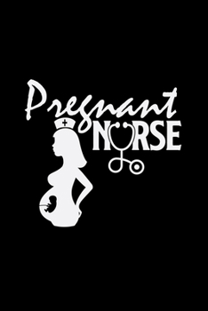 Paperback Pregnant nurse: 6x9 PREGNANT NURSE - dotgrid - dot grid paper - notebook - notes Book