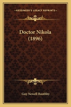 Paperback Doctor Nikola (1896) Book