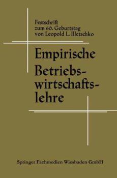 Paperback Empirische Betriebswirtschaftslehre [German] Book