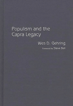 Hardcover Populism and the Capra Legacy Book