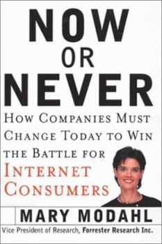 Hardcover Now or Never: How Companies Must Change to Win the Battle for Internet Consumers Book