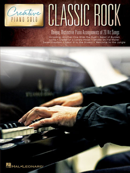 Paperback Classic Rock - Creative Piano Solo Book