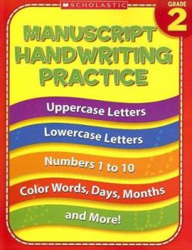 Paperback Manuscript Handwriting Practice: Grade 2 Book