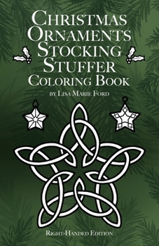 Paperback Christmas Ornaments Stocking Stuffer Coloring Book Right-Handed Edition Book