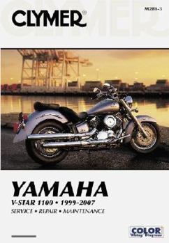 Paperback Clymer Yamaha V-Star 1100 1999-2007 Book