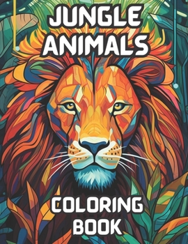 Paperback Jungle Animals Coloring Book