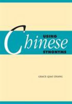 Paperback Using Chinese Synonyms Book