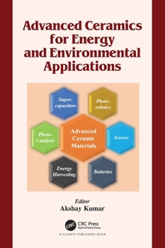 Hardcover Advanced Ceramics for Energy and Environmental Applications Book