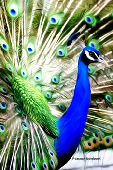 Peacock Notebook: A5 Lined Notepad - Journal for Women, Men, Teens and Kids. A Beautiful Gift Idea for Animal Lover