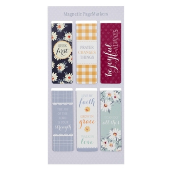 Misc. Magnetic Pagemarker Set Daisies Book