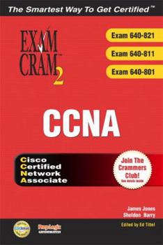 Paperback CCNA Exam Cram 2 (Exam Cram 640-821, 640-811, 640-801) Book