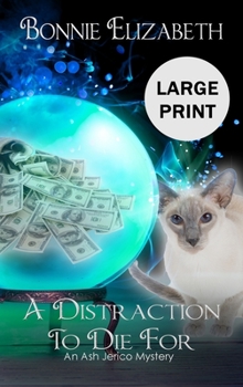 Hardcover A Distraction to Die For [Large Print] Book