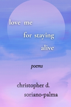 Paperback love me for staying alive Book