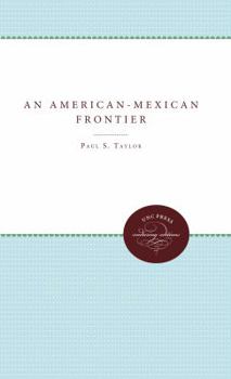 Paperback An American-Mexican Frontier Book