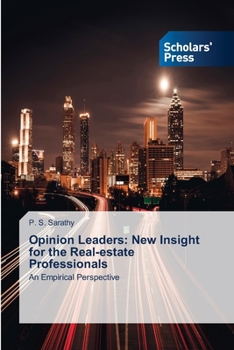 Paperback Opinion Leaders: New Insight for the Real-estate Professionals Book