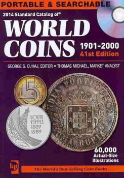 CD-ROM Standard Catalog of World Coins 1901-2000 2014 Book