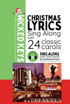 Paperback Christmas Lyrics: Sing Along with 24 Classic Carols Book