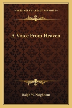 Paperback A Voice From Heaven Book