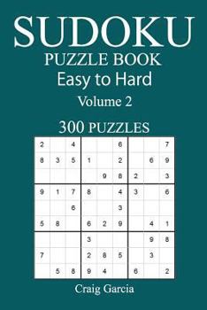 Paperback 300 Easy to Hard Sudoku Puzzle Book