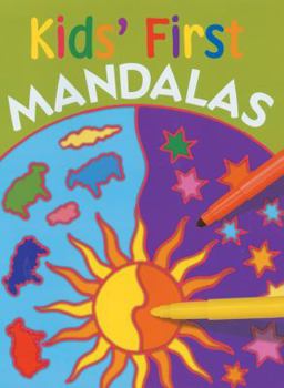Paperback Kids' First Mandalas Book